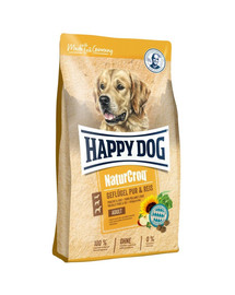 HAPPY DOG NaturCroq Geflügel und Reis 11kg