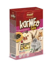 VITAPOL Fruchtfutter für Hamster und Kaninchen 350 g