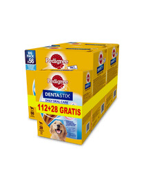 PEDIGREE DentaStix (Große Hunderassen) Zahnpflegeprodukte für Hunde 56 + 28 St.