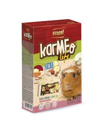 VITAPOL Mahlzeit für Meerschweinchen 2in1 Obst - Gemüse 340g