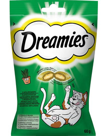 DREAMIES 60 g Katzenminze-Leckerli mit einem Hauch von Katzenminze