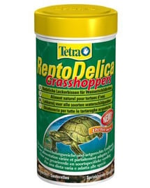 TETRA ReptoDelica Grasshoppers für Wasserschildkröten 250 ml