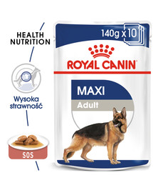 ROYAL CANIN Maxi adult 4x10x140 g