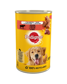 PEDIGREE Rindfleisch in Gelee 400 g