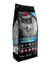 ALPHA SPIRIT Trocken-Weichfutter für Hunde Wildfisch 3 kg