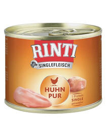 RINTI Singlefleisch Chicken Pure 12x185 g Huhn monoprotein