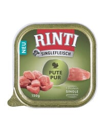 RINTI Singlefleisch Turkey mit Pute 150g