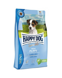 HAPPY DOG Sensible Mini Puppy 4kg Lammfleisch mit Reis