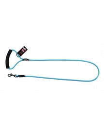 PET NOVA Nylon Lanyard mit Griffschnur 120 cm / 0,8 cm blau