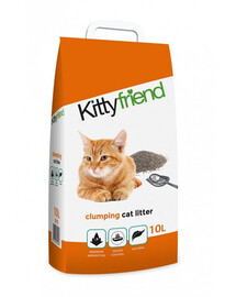 SANICAT Kittyfriend Clumping 10L Bentonit-Katzenstreu