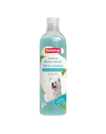 BEAPHAR Shampoo White Dod 250 ml für weiße Haare bei Hunden