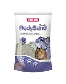 ZOLUX Badesand Rody Sand 2 l lavendel