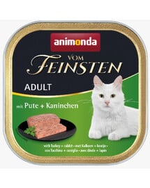 ANIMONDA Vom Feinsten Adult MIT PUTE + KANINCHEN 100 g