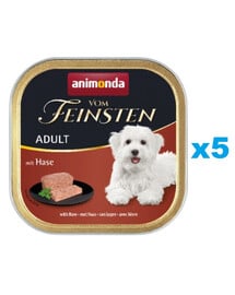 ANIMONDA Vom Feinsten Adult MIT HASE 5 x 150 g