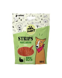 MR. BANDIT Strips Slim Kaninchenstreifen für Hunde 500 g