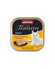 ANIMONDA  Vom Feinsten Adult mit Pute, Rindfleisch Karotten 100g