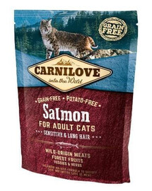 CARNILOVE Cat Sensitive & Long Hair Salmon 400 g