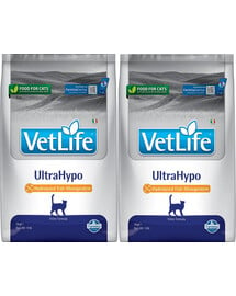 FARMINA Vet Life Cat UltraHypo Futter für Katzen mit Verdauungsproblemen 2x 5kg