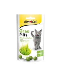 GIMCAT Tasty Tabs GrassBits 40 g Gras-Leckerbissen für Katzen