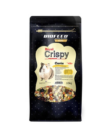 BIOFEED Royal Crispy Premiumfutter für Meerschweinchen 10 kg