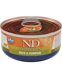 FARMINA N&D Cat duck & Pumpkin 70 g Katzenfutter mit Ente