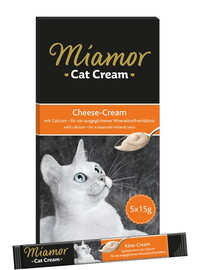 MIAMOR Cat CheeseCream Frischkäse 5x15ml