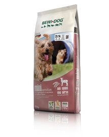 BEWI DOG Mini Sensitive 12,5 kg Alleinfuttermittel für Hunde kleiner Rassen