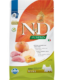 FARMINA N&D Pumpkin Boar & Apple Adult Mini 2.5 kg