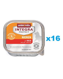 ANIMONDA Integra Niere Renal mit Kalbfleisch 16x 100 g | Fera24.at