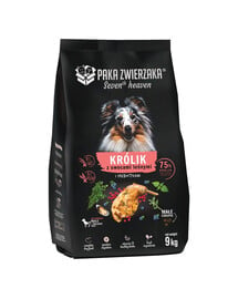 PAKA ZWIERZAKA Seventh Heaven Trockenfutter Kaninchen mit Waldfrüchten S 9kg