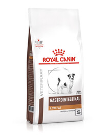 ROYAL CANIN Veterinary Gastrointestinal Low Fat Small Dog 8kg  Diätfuttermittel für kleine Hunderassen