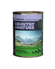 COUNTRY&NATURE Getreidefreies Lammfleischfutter 400 g