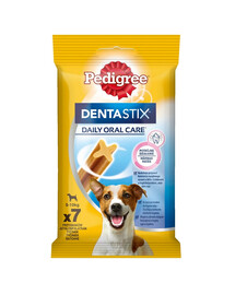 PEDIGREE DentaStix (kleine Rassen) Zahnsnack für Hunde 70 Stück - 10x 110g ​
