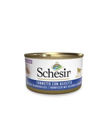 SCHESIR Thunfisch mit gebratenem Fisch und Reis 85g