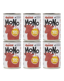 COMFY APPETIT MONO Monoproteinfutter mit Rindfleisch 6x400 g