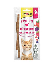 GIMCAT Sticks Chicken&Wild Berries 3 pcs