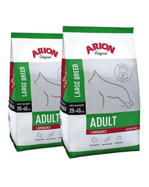 ARION Original adult large breed Lamb & rice 24 kg (2 x 12 kg)