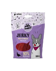 MR. BANDIT Jerky Entenfilets für Hunde 500 g