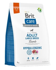 BRIT Care Hypoallergenic Adult Large Breed Trockenfutter mit Lammfleisch 3 kg