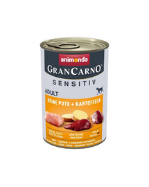 ANIMONDA Grancarno Sensitive Reine Pute + Kartoffeln 400 g