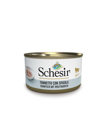 SCHESIR Meeresspezialitäten Thunfisch mit Wolfsbarsch 85 g