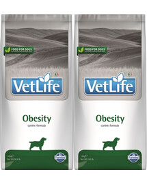 FARMINA Vet Life Obesity Dog 12 kg x 2
