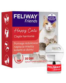FELIWAY Friends Diffusor + Pheromonkartusche für Konflikte zwischen Katzen