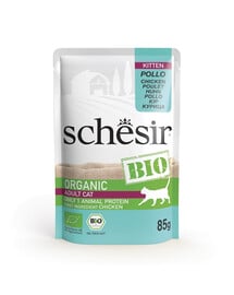 SCHESIR BIO Huhn für Kätzchen 85 g