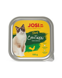 JOSERA JosiCat Hühnerpastete für Katzen 100g