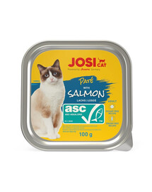 JOSERA JosiCat Lachspastete für Katzen 100g