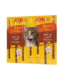 JOSERA JosiCat Meat Sticks Rind- und Lammfleischsticks für Katzen 35g