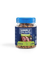 SIMPLY FROM NATURE Smart Bites mit Ente für Hunde 130 g