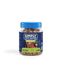 SIMPLY FROM NATURE Smart Bites mit Reh für Hunde 130 g