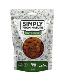 SIMPLY FROM NATURE Meat Noodles Fleischknödel mit Rindfleisch für Hunde 80 g